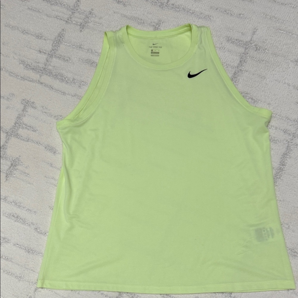 Nike Lime Green Tank Top